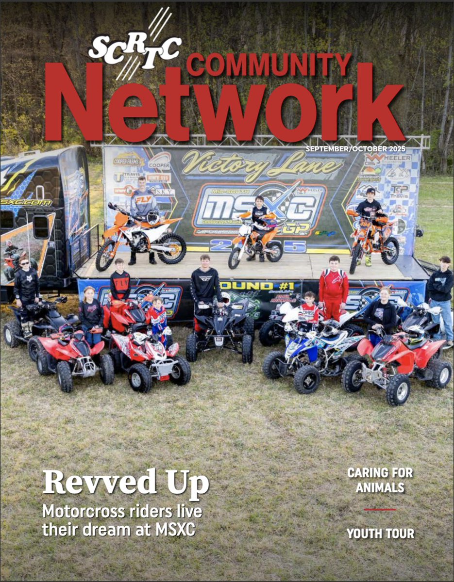 scrtc's tweet image. Have you seen the Sept./Oct. issue of Community Network? Visit the link below, and get ready to ride!
issuu.com/wordsouth/docs…