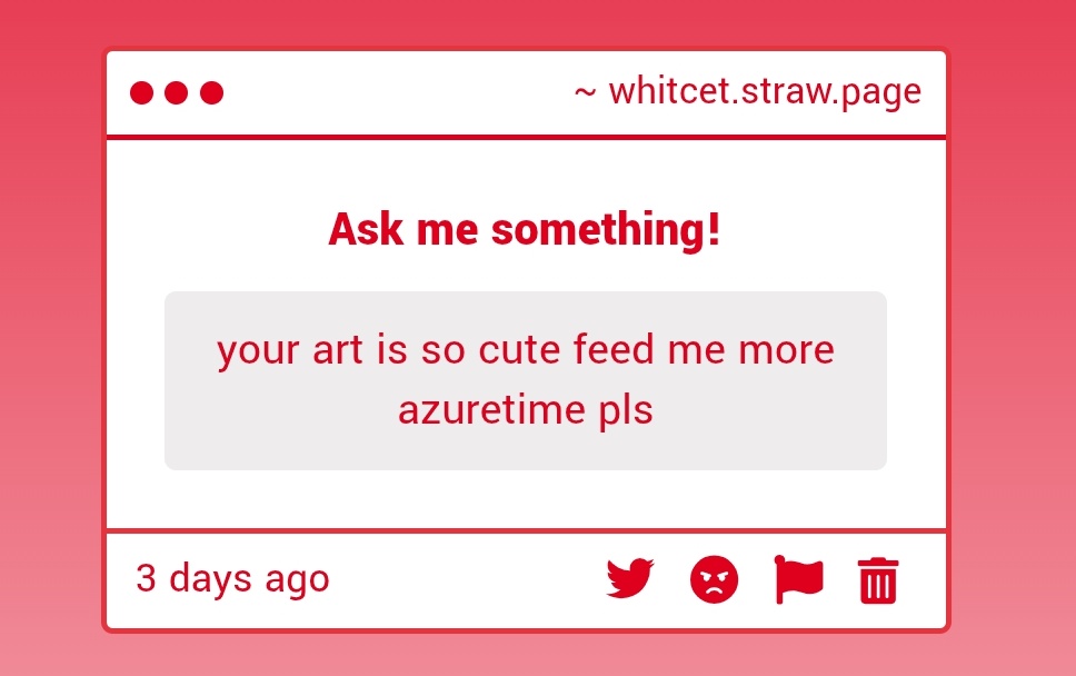 whitcet's tweet image. Thank u im cooking up something rn