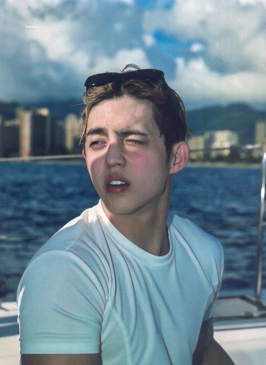 seungcheol's rosy cheeks.