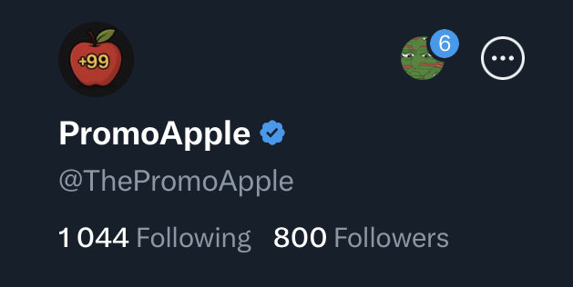 ThePromoApple's tweet image. Thanks for 800 followers ✨
Now let’s keep on growing our #community and get you all the followers you deserve ✅