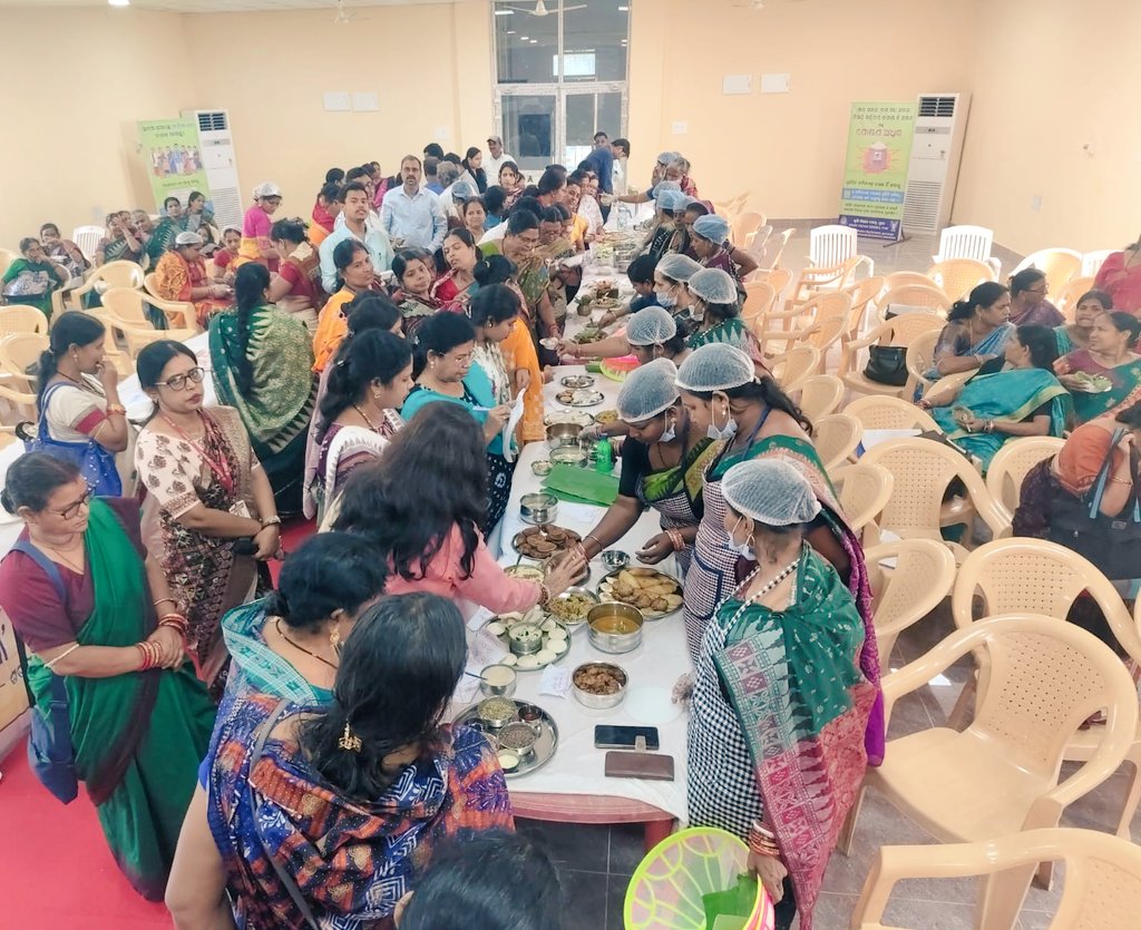 <a href="/PuriKvk/">kvkpuri</a> Celebration of World Food Day and fortified rice recipes contests among SHGs in the presence of DDH,Puri and Senior Associate, WFP. 16 SHGs have participated from 9 blocks of Puri district on dt.16.10.2025 #PoshanProgramme <a href="/AtariKolkata/">ICAR-ATARI Kolkata (Zone-V)</a> <a href="/icarindia/">Indian Council of Agricultural Research.</a> <a href="/OdishaUniversi1/">Odisha University of Agriculture & Technology</a>