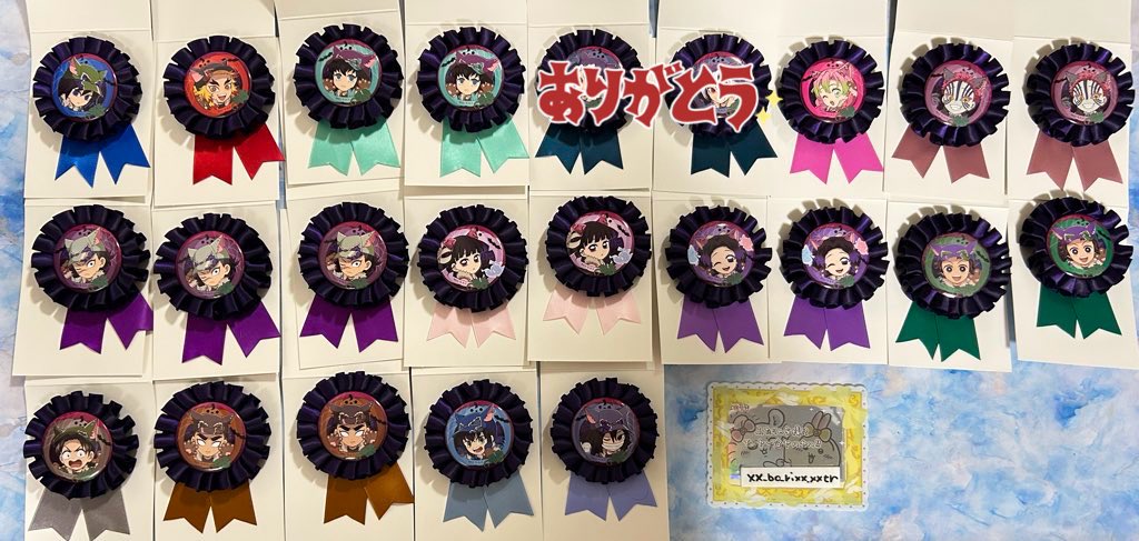 xx_bo_rixx_xxtr's tweet image. 【譲渡】鬼滅の刃 ufotableCafe ハロウィン アクリルスタンド アクスタ メタリックカード メタカ コサージュ 缶バッジA B 在庫品
【譲】🐺義勇 👻煉獄 👻無一郎 猗窩座 炭治郎 蜜璃 ◎伊黒 ◎カナヲ ◎玄弥 ◎しのぶ △村田 △悲鳴嶼 ◎伊之助…