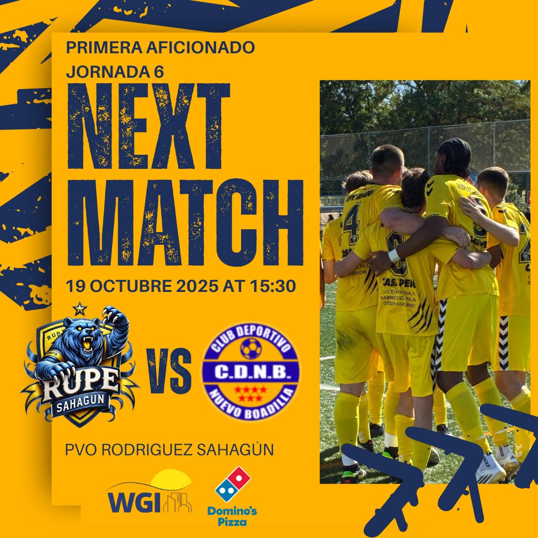 Sabemos del esfuerzo diario, de la disciplina inquebrantable que hay en cada entrenamiento. En el Rupe los séniors están sembrando con excelencia. Los resultados son el fruto de esa constancia y, creednos, están a punto de germinar. ¡Sigan así! El trabajo duro siempre paga. 💛💙