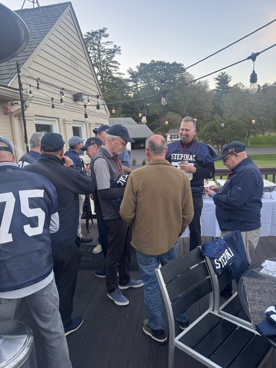 The Class of 1975 celebrating its 50th Anniversary kicking off Homecoming/Reunion Weekend last night! The festivities continue all day today for all of our alumni especially those classes ending in 0 and 5! #Stepinac #DefineYourFuture