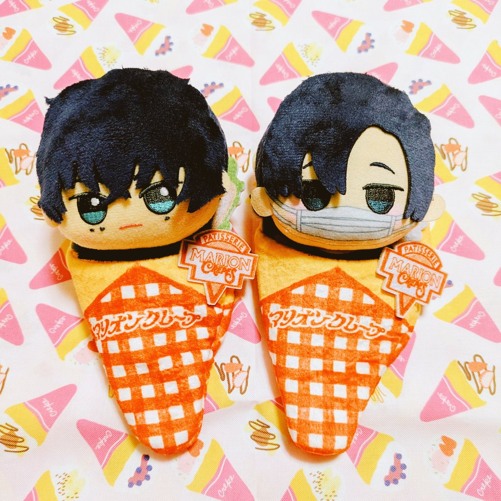 iceyrz's tweet photo. 明日のお品書きです！カプは全部ナツマフです���😷
クレープ柄の布とぬいが目印です。全年齢対象の既刊もあるので気軽に来てください〜

10/19 UP&amp;DOWNな日々6
東4ホール オ45b 伊瀬丹 https://t.co/sgMD6MS0Vw