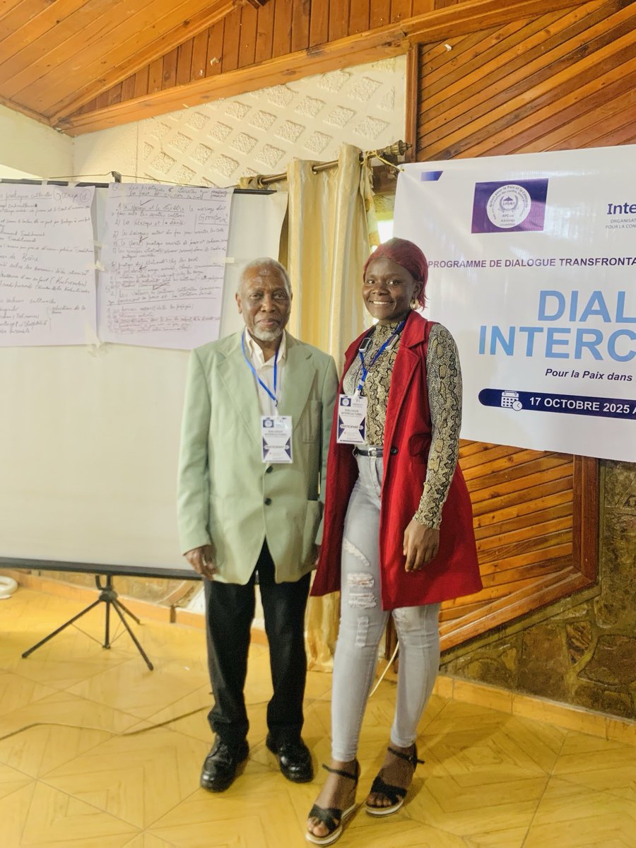 KazigeDivine's tweet photo. Le17/10 nous avons représenté EIPJ au dialogue interculturel pour la paix autour du thème « Diversité culturelle et cohésion sociale »
Nous croyons en une jeunesse consciente, unie et fière de ses racines pour bâtir une paix durable dans la région des #GrandsLacs ⁦@ApcAsbl⁩ https://t.co/GYr2KcEEYN