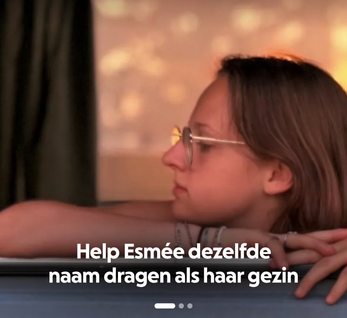 Ja hoi, sorry dat ik stoor maar ik deel toch nog een keer het linkje om onze tiener op gang te helpen. Fijne zonnige zaterdag 🍂🩷

gofund.me/9108f0b5d