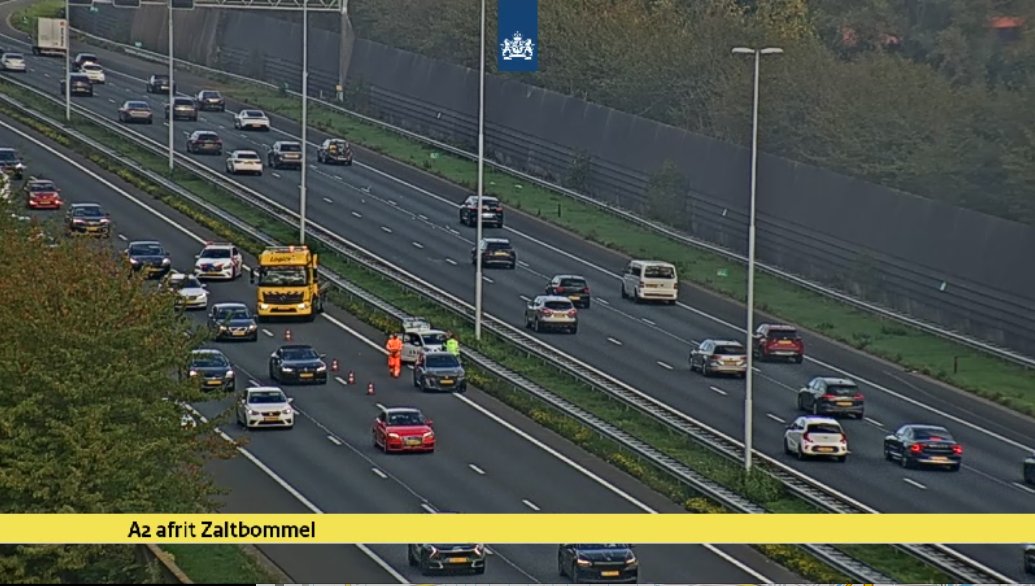 Drie auto's betrokken bij ongeval op A2