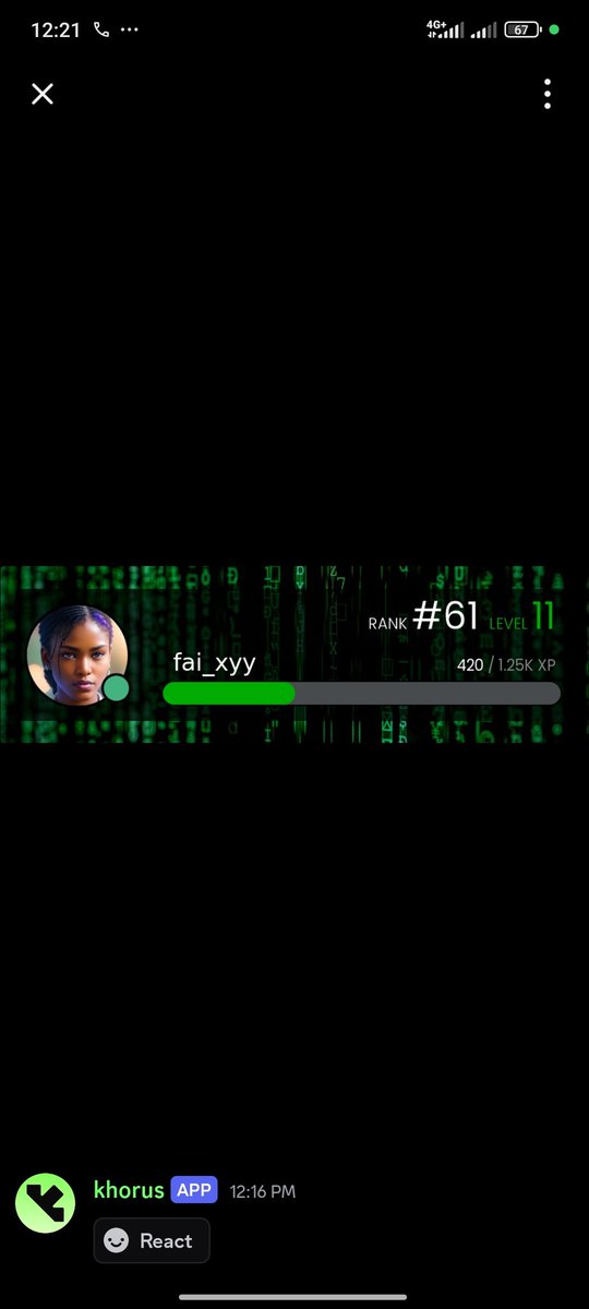Fai_xyy's tweet photo. Hope it's not too late to say GM guyss

Been spending more time on discord 

How's your weekend going 🤭 https://t.co/XouGikmGOO