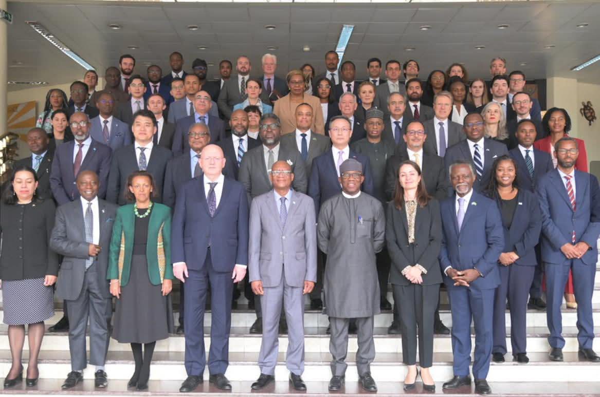 The 10th joint meeting between the #AU Peace and Security Council and the #UN Security Council was held at the AU Headquarters in #AddisAbaba on October 16–17 to discuss enhancing cooperation in promoting peace and security in #Africa.

#GlobalSolidarity
#ModelAU