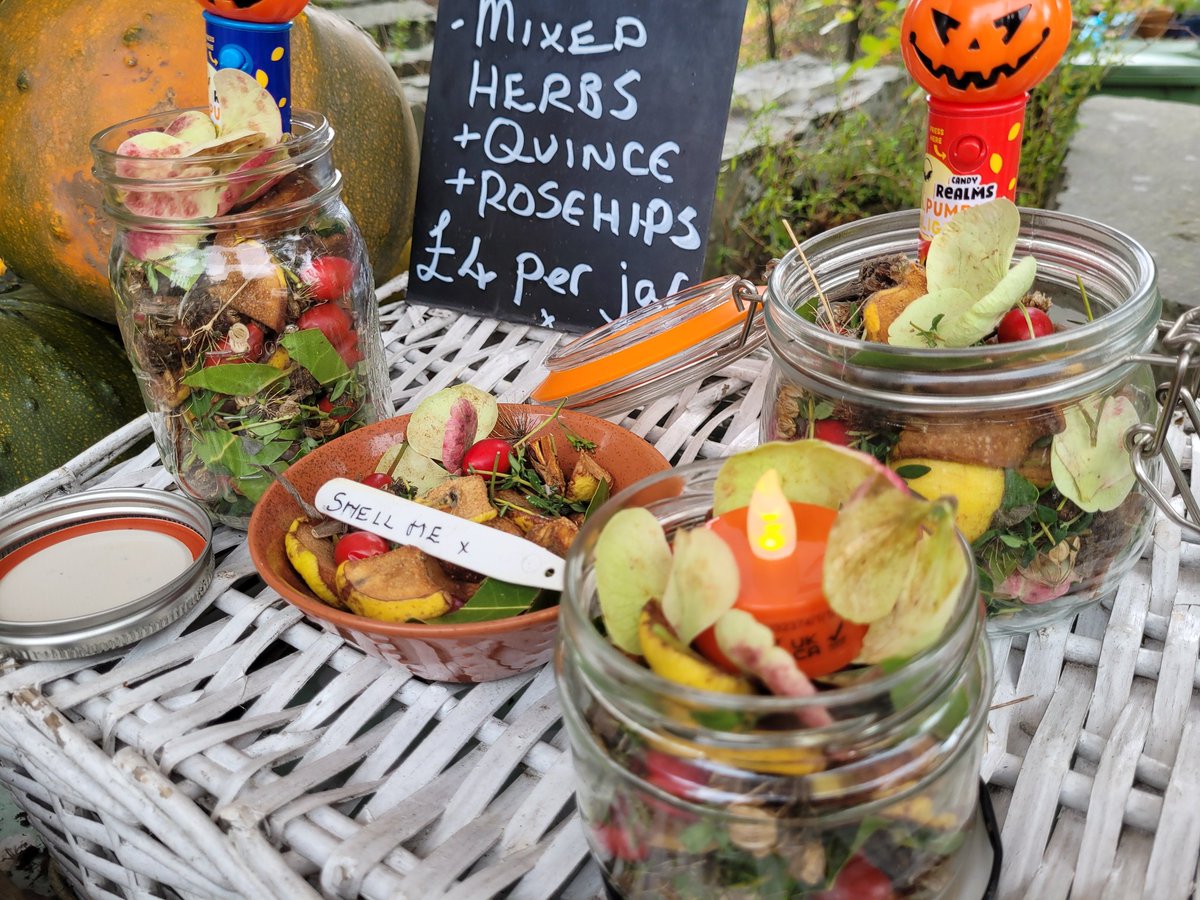 More Halloween 🎃 jars just finished and on the table. #Anglesey #local #seasonal #chef