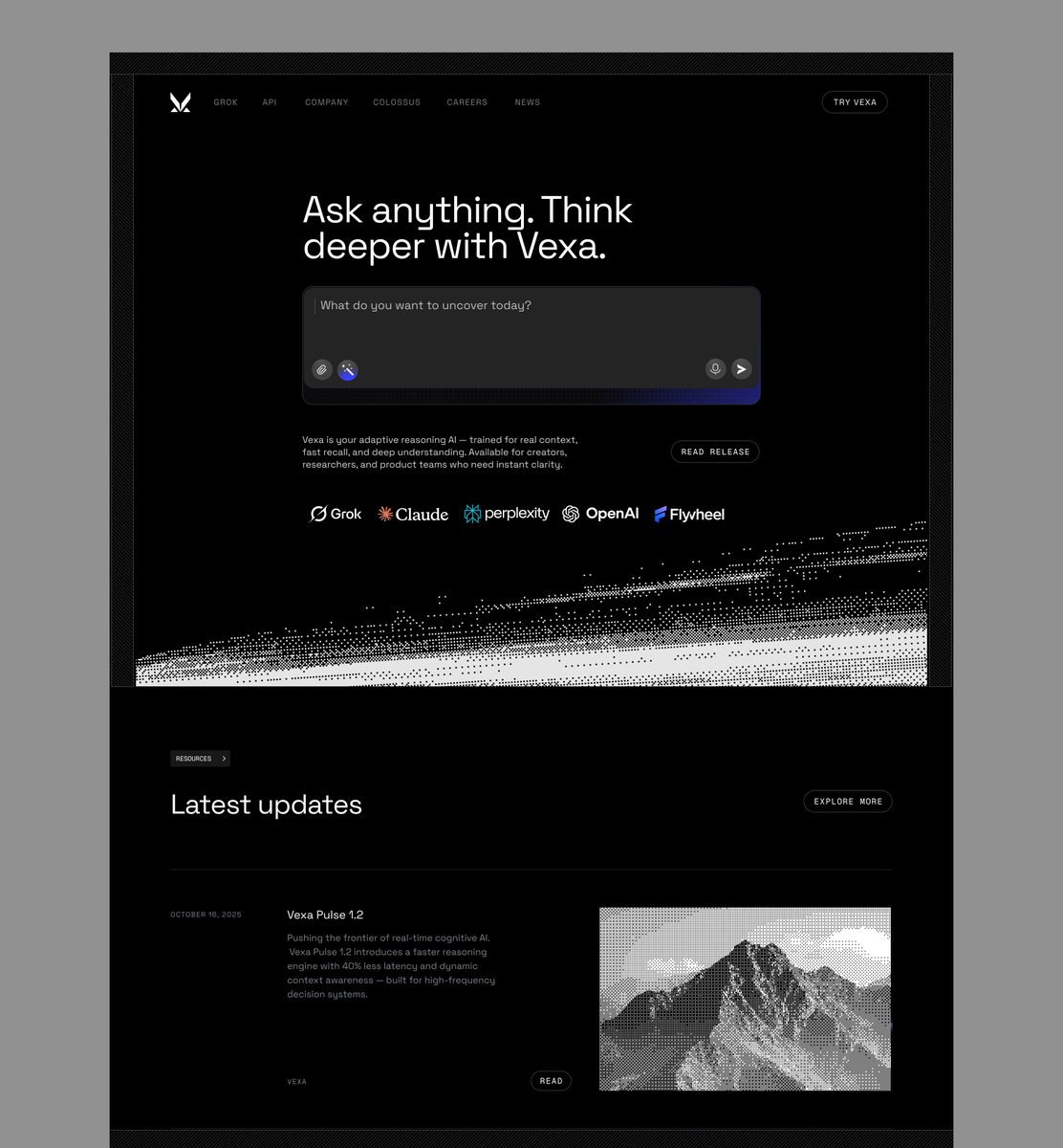 Not every websites needs gradients to feel premium.