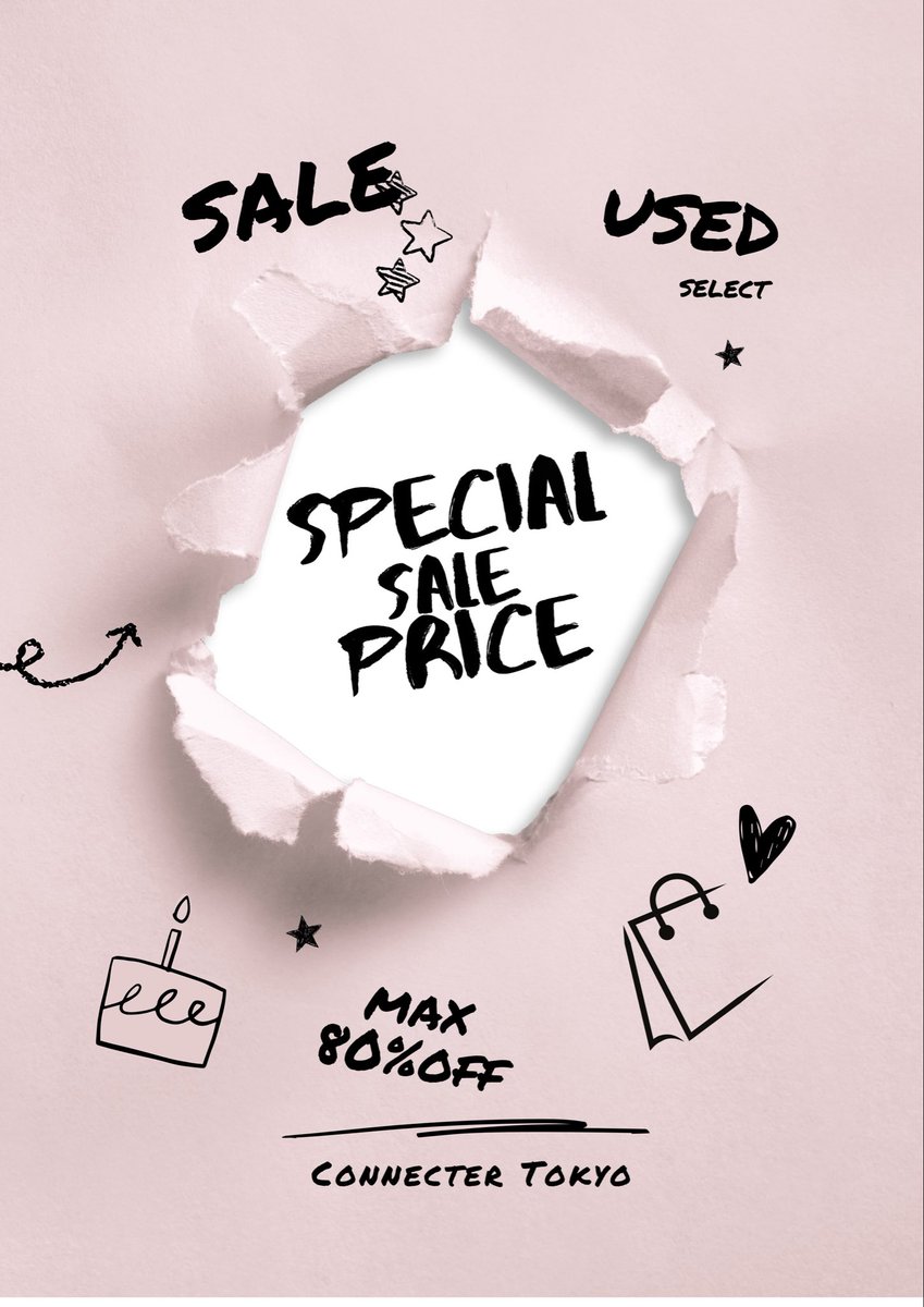 Hit セール限定　専用ベージ Connecter Tokyo on X