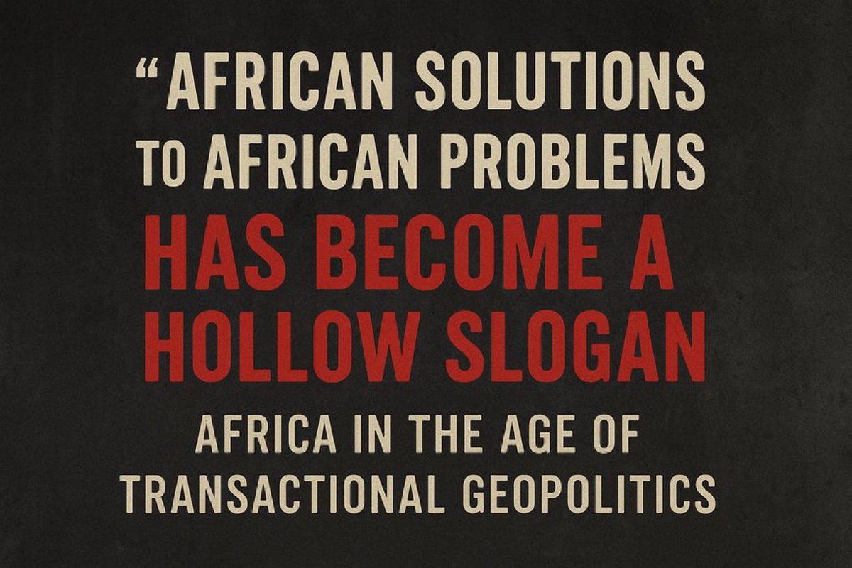African leaders talk of self-determination at the <a href="/UN/">United Nations</a> — yet outsource responsibility to Washington, Beijing, Riyadh, &amp; Brussels.
Our sovereignty is being subcontracted.

#PanAfricanism #AfricaSpeaks 
@AU_PSD <a href="/ECA_OFFICIAL/">ECA</a> @EUinAfrica  <a href="/UNFPA/">UNFPA</a> 
blog.gdi.manchester.ac.uk/africa-peace-a…
<a href="/Tigray_3/">ዘዉዲ ዓንተር</a>