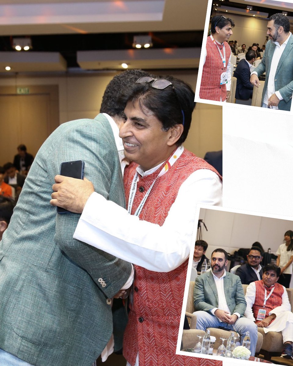 Lokesh Suji (@dawesomeninja) on Twitter photo Always a pleasure catching up with my dearest friend, His Royal Highness Prince Faisal Bin Bandar Bin Sultan Al Saud тАФ Vice Chairman, Savvy Games Group | President, Saudi Esports Federation тЬи
#esports #leadership #friendship #IESF #SaudiEsports #ESFI
<a href="/esfindia/">Esports Federation of India</a> <a href="/AESF_Official/">Asian Electronic Sports Federation</a> Always a pleasure catching up with my dearest friend, His Royal Highness Prince Faisal Bin Bandar Bin Sultan Al Saud тАФ Vice Chairman, Savvy Games Group | President, Saudi Esports Federation тЬи
#esports #leadership #friendship #IESF #SaudiEsports #ESFI
<a href="/esfindia/">Esports Federation of India</a> <a href="/AESF_Official/">Asian Electronic Sports Federation</a>