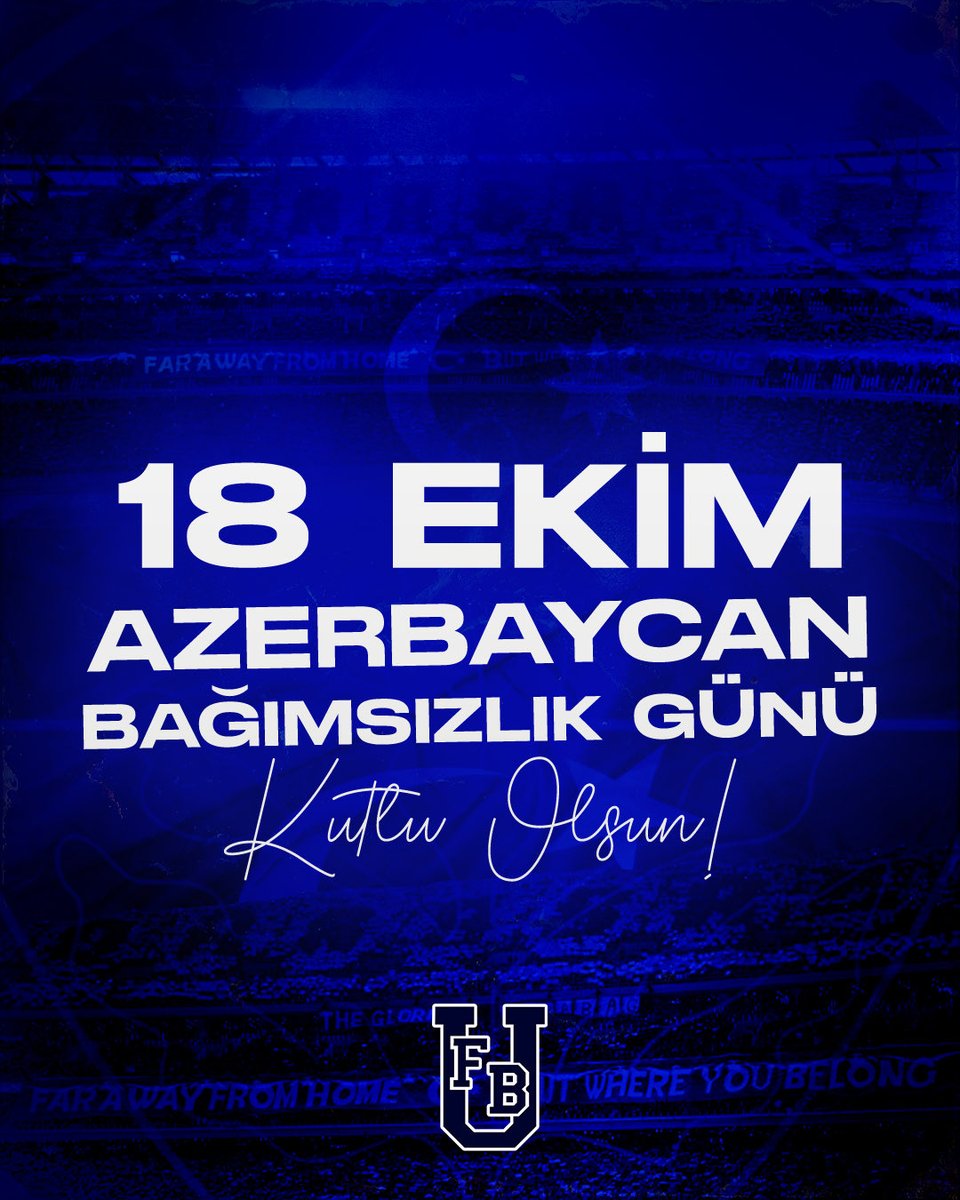 "Bir kere yükselen bayrak bir daha inmez!"

Kardeş ülke Azerbaycan’ın Bağımsızlık Günü kutlu olsun. 🇦🇿🇹🇷