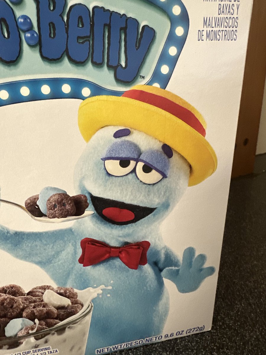 RarebreedHurts2's tweet image. Is it me or does Mr Boo Berry look hammered?!?!
#booberry #generalmills