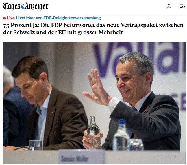 AttilaDerKluge's tweet image. 💥BREAKING: Die &quot;Liberalen&quot; sagen mit grosser Mehrheit JA zum Knechtschaftsvertrag mit der korrupten EU! Dies dürfte es für die einst staatstragenden Partei gewesen sein! 

Zudem muss sie ab heute als Schweiz feindlich eingestuft und genau so konsequent bekämpft werden wie die…