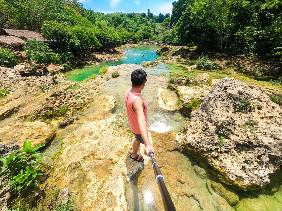 NealPatrickB's tweet image. Spring-fed Adventure at Bolinao River Falls. 🌞🏞💦 #GoProPH #Bolinao #LoveThePhilippines #TravelPH #GoPro #River #Nature