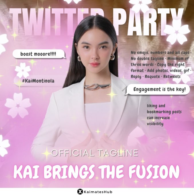 Kaimates, let's flood the timeline with fresh tweets and push the tag higher!

Reply "full package kaisha" as many as you can with our tag.

KAI BRINGS THE FUSION
#KaiMontinola | <a href="/kakaimontinolaa/">kai ☆</a>