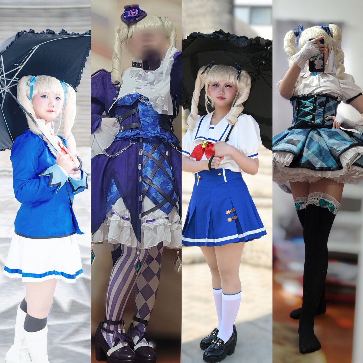 #同じキャラですが異なる装備の姿を晒す見た人もやる
ユリカ様大好き
あとブロックチェックコーデも買ったから詰めたら出す🫶