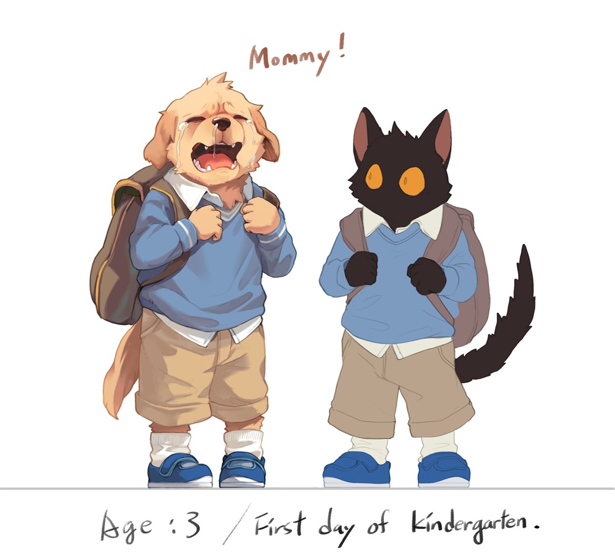 【WIP】First day be like.