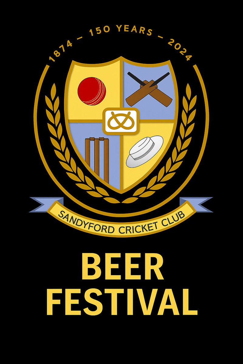 Knock, knock.
— Who’s there?
Brewster.
— Brewster who?
Brewster at the crease — it’s the Beer Festival Cup! 🍻🏏
4 days to go it’s getting intense in the field see you Wednesday #uptheford #countdown #beerfestival