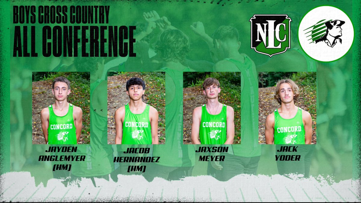cminutemen's tweet image. Congrats to Jaxson Meyer and Jack Yoder who were named to the 2025 Northern Lakes Conference All Conference Team in Boys Cross Country.  Jayden Anglemyer and Jacob Hernandez were named Honorable Mention.  This is the highest number of BCC athletes named all conference since 2009!