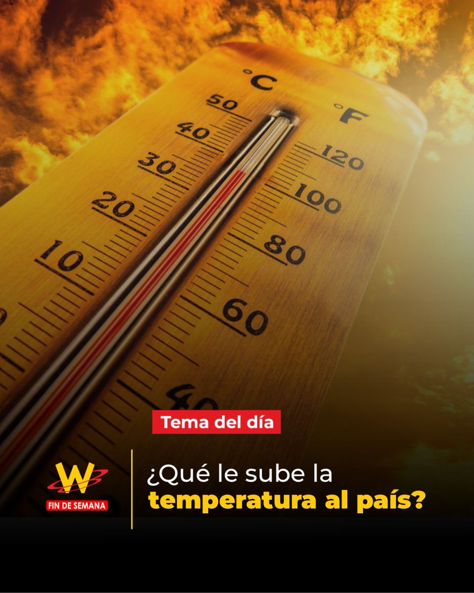 🎙️ Este 18 de octubre, nuestro tema del día en #WFinDeSemana, con Paula Bolívar (<a href="/paulabolivar/">Paula Bolívar</a>), es: ¿Qué le sube la temperatura al país?

Conéctese y opine, los leemos al aire → wradio.com.co/2025/10/18/que…