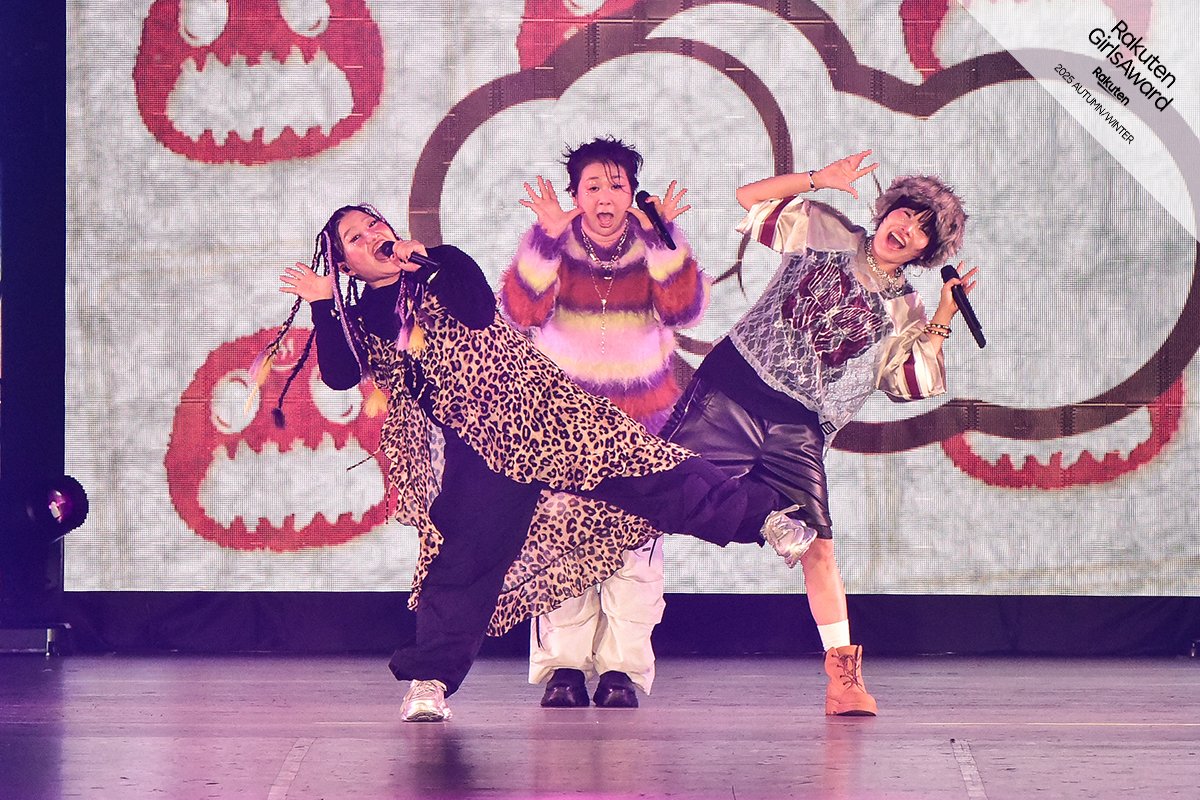 GirlsAward's tweet image. #ANNASUINYC ステージでは、#MyM とのコラボステージをお届け❤️‍🔥
会場は熱気に包まれました⚡️
そしてME:Iの #RINON さん、#MIU さんがモデルとして再登場し、会場をさらに盛り上げました🫣✨
#ガルアワ2025AW