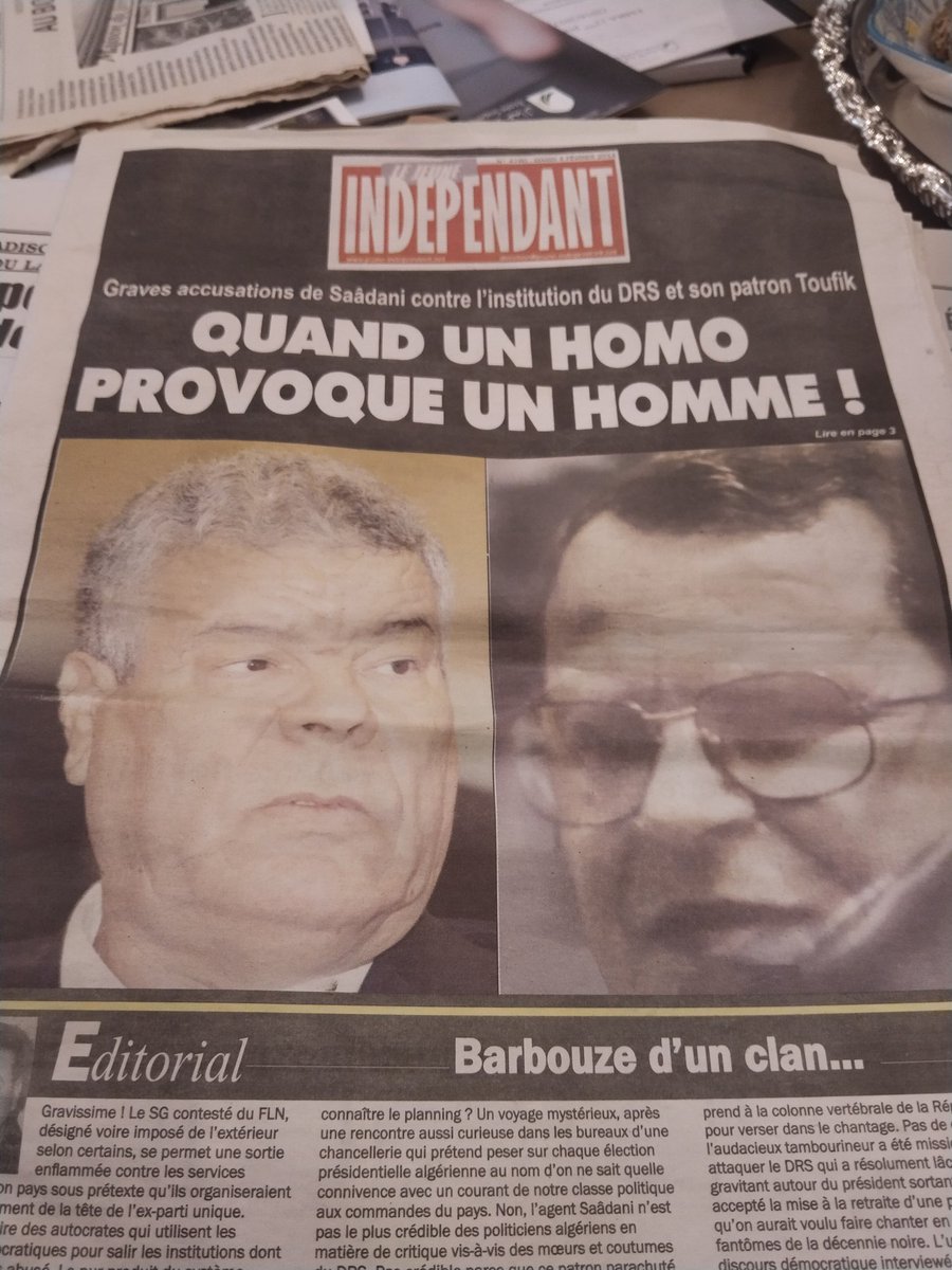 Qui se rappelle de cette Une ?