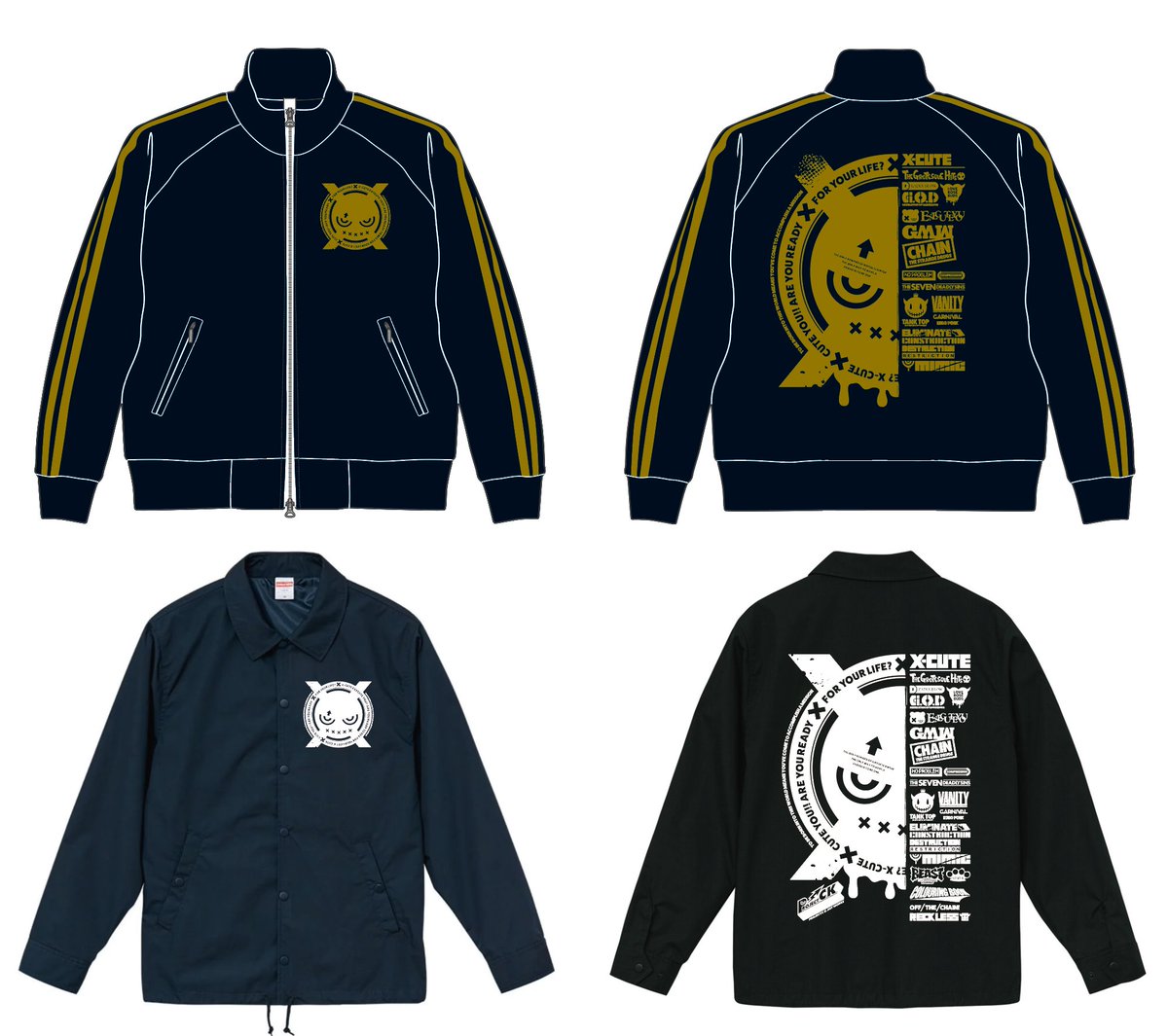 デザフェス新作
ジャージ＆コーチジャケット!!