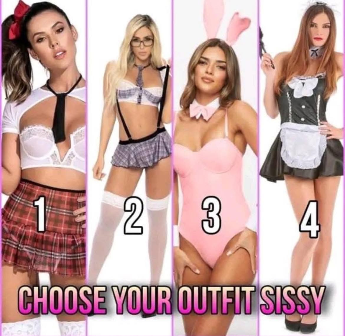 Und welches wäre deins? Ich bin für alle!
#sissy #crossdresser