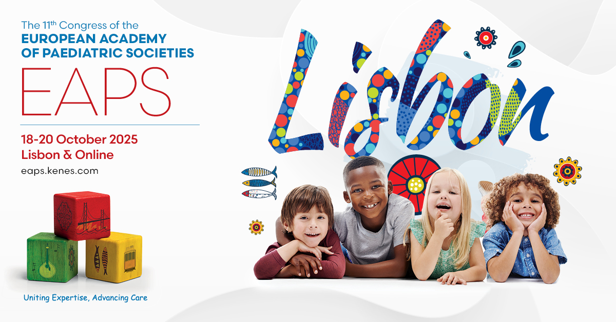 Kenes_Group's tweet photo. #KenesOriginalEvents ✨
Best of luck to our colleagues delivering #EAPS2025 – the 11th Congress of the European Academy of Paediatric Societies in Lisbon, Portugal, 18-20 October!
Find out more 🔗 https://t.co/4T89Xg8Zyb
#EmpoweringKnowledge✨ #medicalcongresses #Paediatrics https://t.co/Udf39ZxvNU