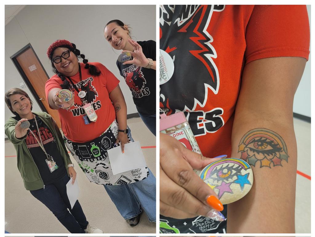Counselor Baker (@mslfbaker) on Twitter photo The way I love ❤ to see the smiles on our staff <a href="/CypresswoodES/">Cypresswood Elementary</a> despite our constant daily challenges. These ladies came through to paint & create their Affirmation Rock on Friday. #SEL Staff Wellness Day. <a href="/AldineISD/">Aldine ISD</a> <a href="/Counseling_AISD/">Aldine Counseling</a> <a href="/MHSS_AISD/">Mental Health and School Support - Aldine</a> <a href="/drgoffney/">Dr. LaTonya M. Goffney</a> The way I love ❤ to see the smiles on our staff <a href="/CypresswoodES/">Cypresswood Elementary</a> despite our constant daily challenges. These ladies came through to paint & create their Affirmation Rock on Friday. #SEL Staff Wellness Day. <a href="/AldineISD/">Aldine ISD</a> <a href="/Counseling_AISD/">Aldine Counseling</a> <a href="/MHSS_AISD/">Mental Health and School Support - Aldine</a> <a href="/drgoffney/">Dr. LaTonya M. Goffney</a>