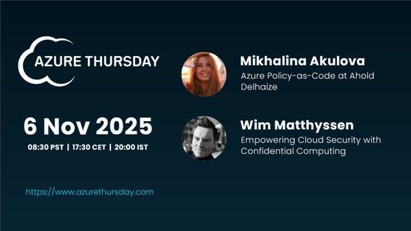 AzureThursday tweet media