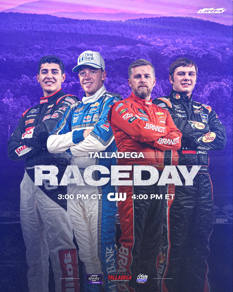 JRMotorsports's tweet image. The biggest and baddest of them all.

4:00 PM ET | CW