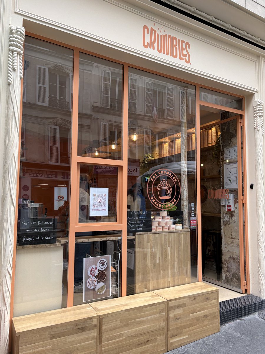 Les Tasters (@lestasters) on Twitter photo Retour sur Crumble, l’adresses dédié au #crumble Gourmet, fin, frais… 3 parfums sur des fruits de saison cuisinés, nappage (crème anglaise, chantilly vanille, caramel beurre salé) + toppings. Joliment servi. Pas fat mais du construit. Carte de #coffeeshop instagram.com/p/DPqQbB-CCc-/… Retour sur Crumble, l’adresses dédié au #crumble Gourmet, fin, frais… 3 parfums sur des fruits de saison cuisinés, nappage (crème anglaise, chantilly vanille, caramel beurre salé) + toppings. Joliment servi. Pas fat mais du construit. Carte de #coffeeshop instagram.com/p/DPqQbB-CCc-/…