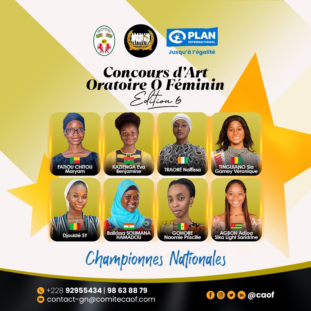 Concours d'Art Oratoire Ô Féminin tweet media