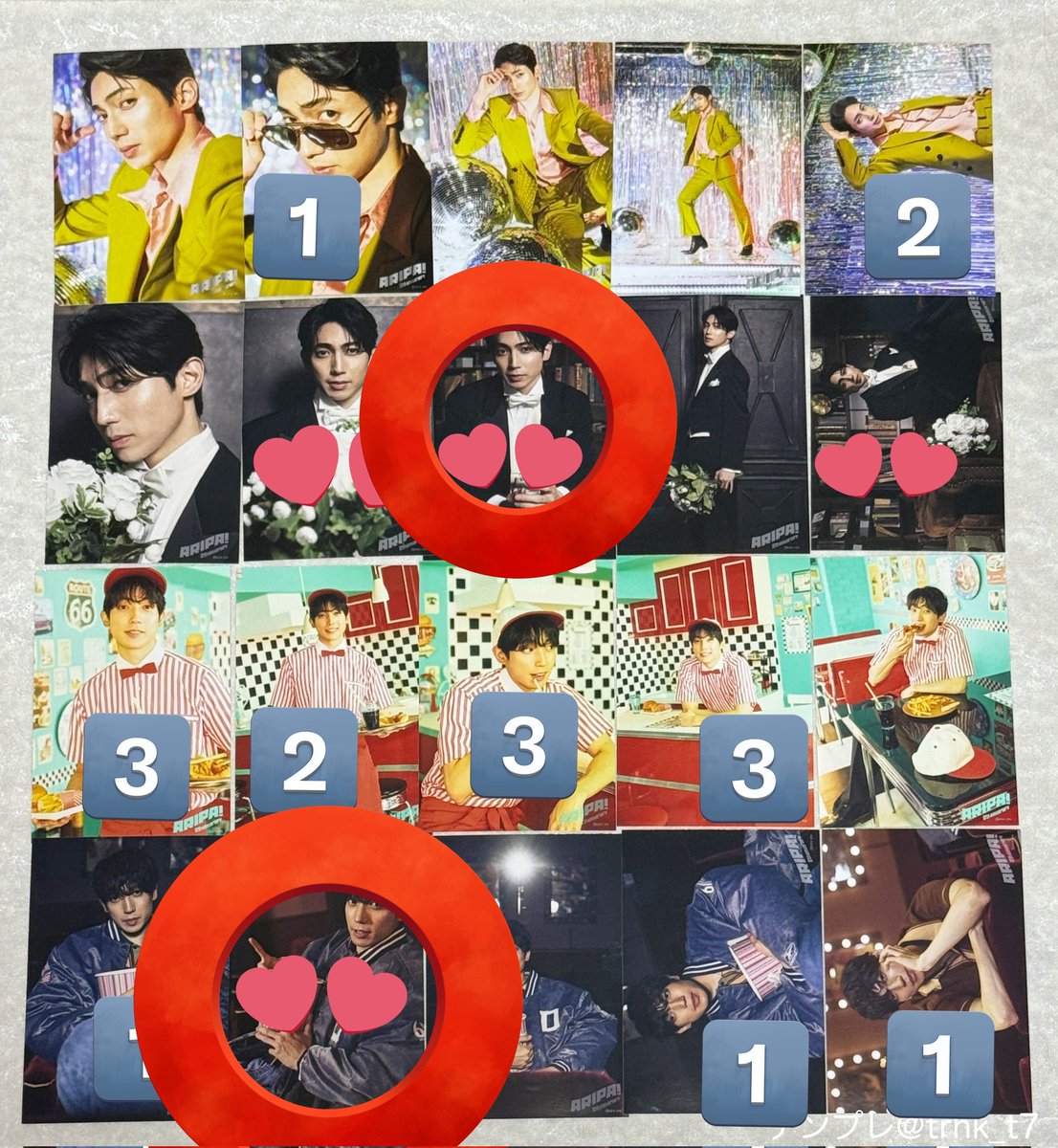 しおり　ツイフィ作りました！ tweet media