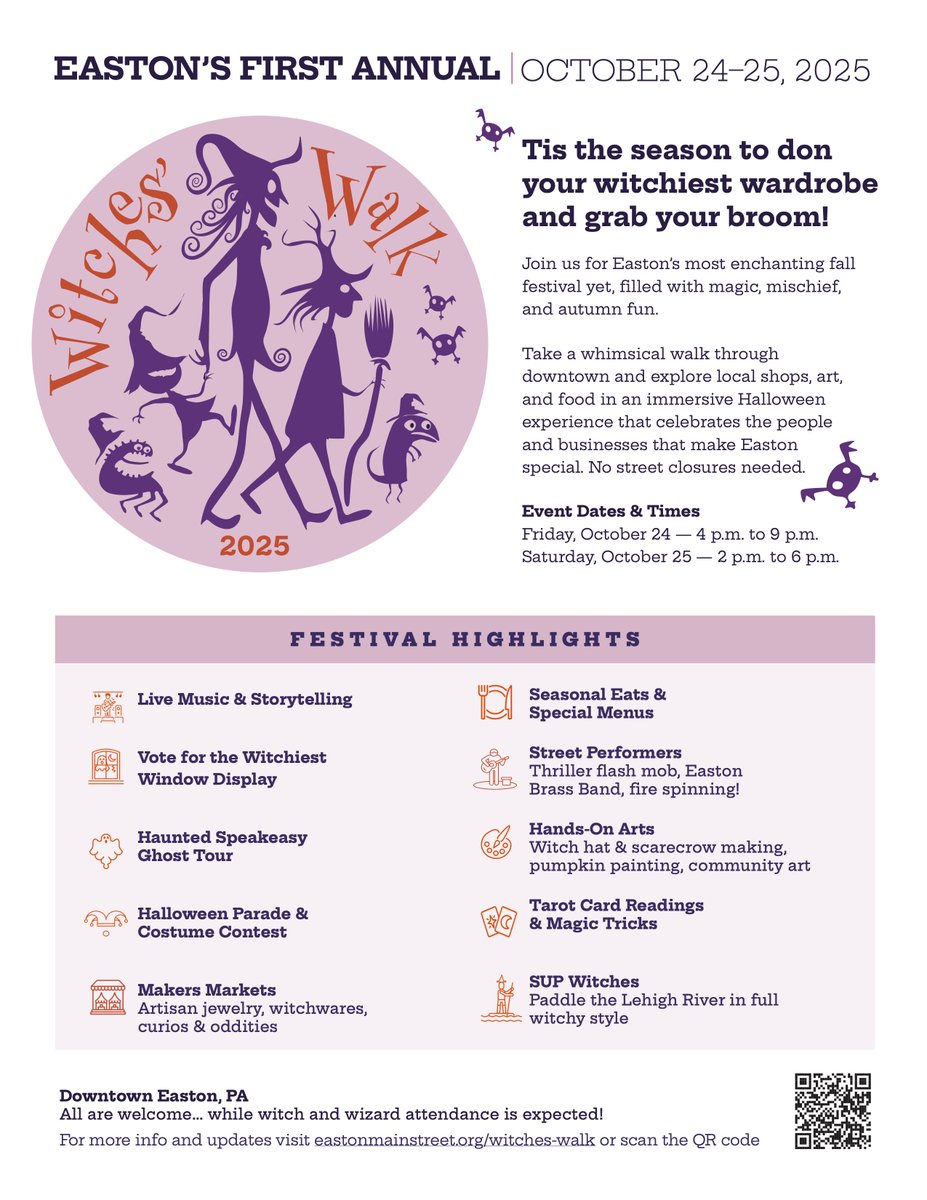 More #Halloween fun is on the way next weekend with the annual parade and a new event - the Witches' Walk. Plus another Trunk or Treat event on South Side.