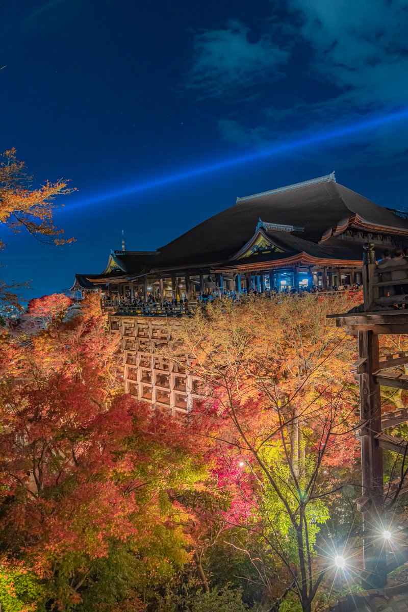 yuya0240's tweet image. 秋の清水寺が圧巻の美しさでした
