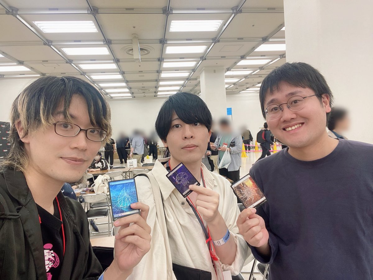 投稿遅くなっちゃいましたが先週末は鶴崎さん、石田さんとマジック：ザ