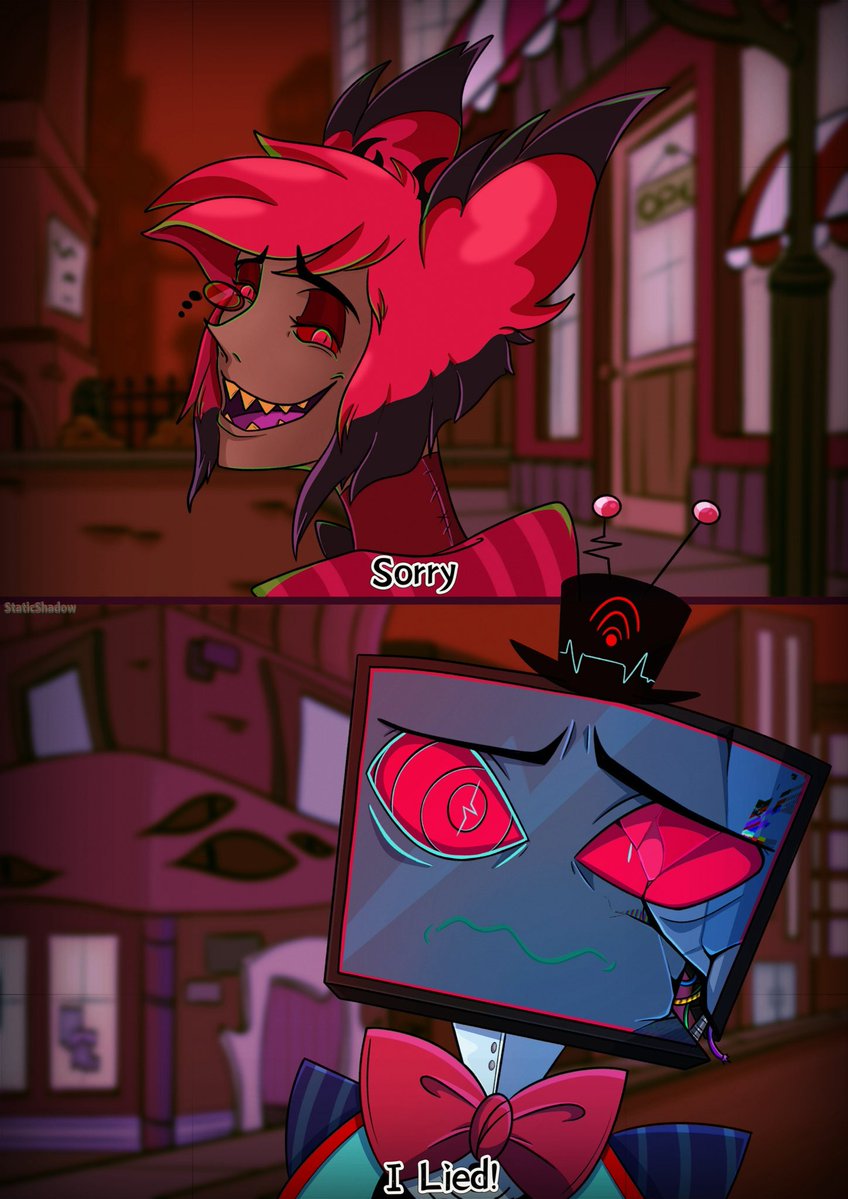 📺 📻 

#HazbinHotelAlastor #HazbinHotelVox #RadioStatic #RadioSilence #HazbinHotelFanart