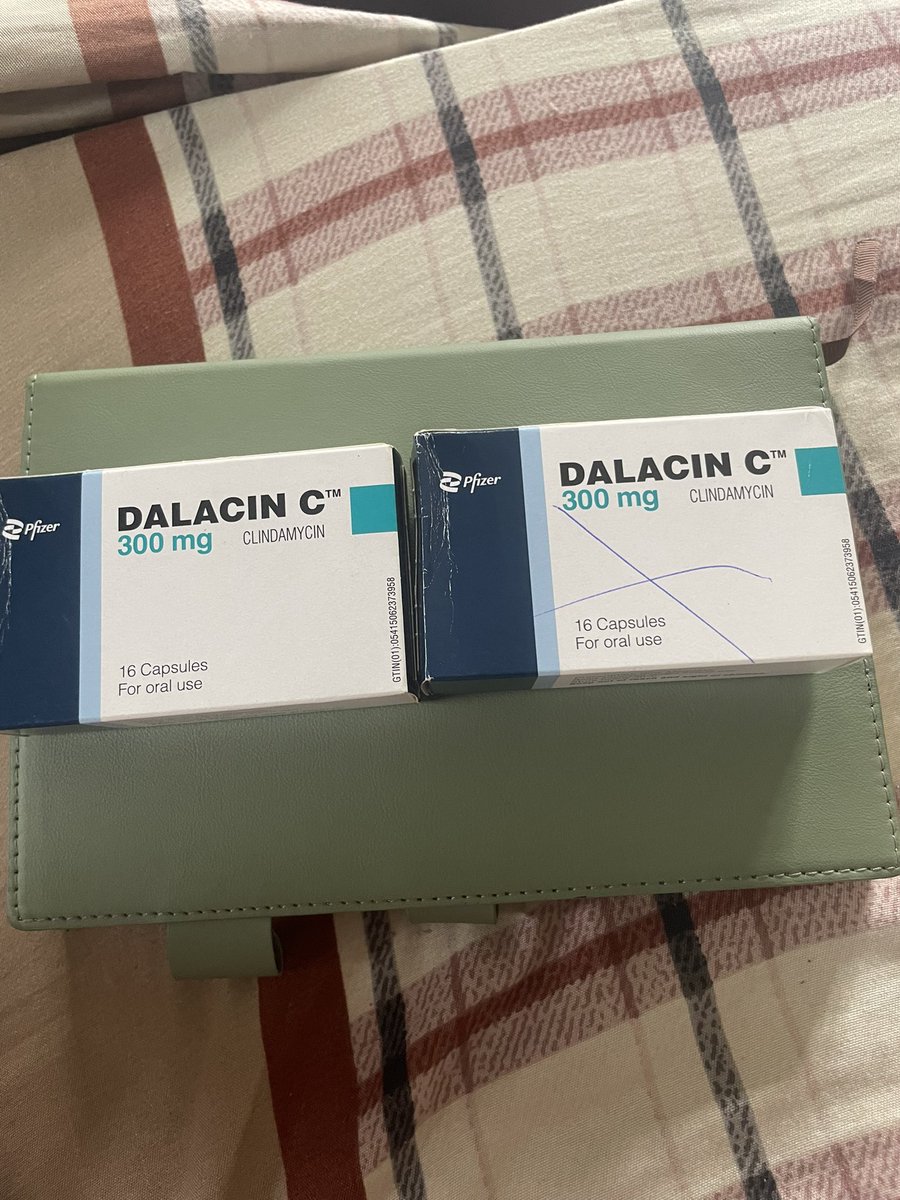 My health keeps taking money from me.

I just brought this antibiotic for 30k today. 🥹