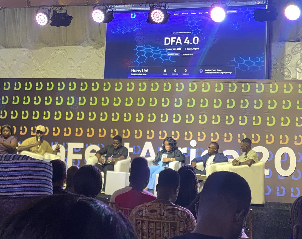 hello_Og3's tweet image. 🔥🔥Insightful sessions 
Data is the DNA of AI models
#DataFestAfrica2025