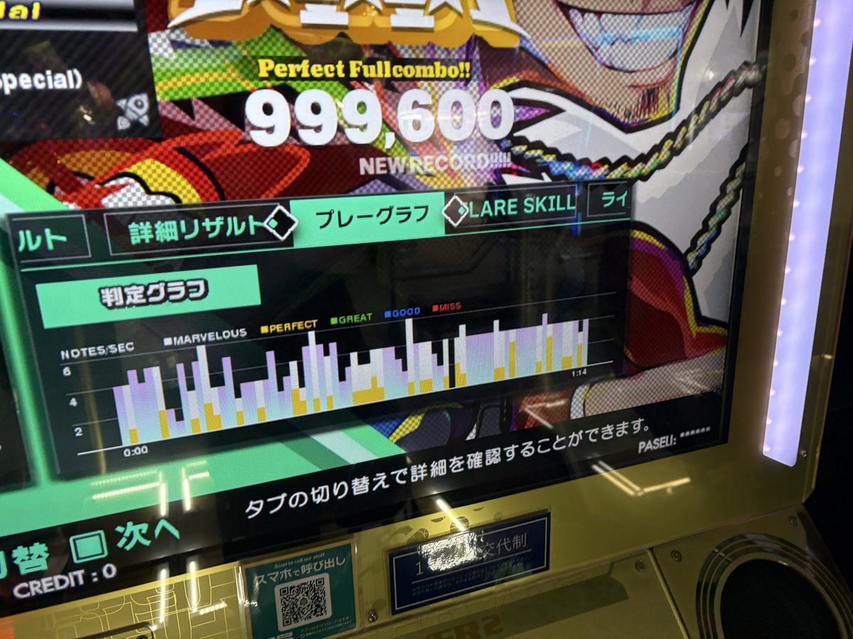 hamtarou328's tweet image. 初見PFC上手すぎる...🤓
#DDR