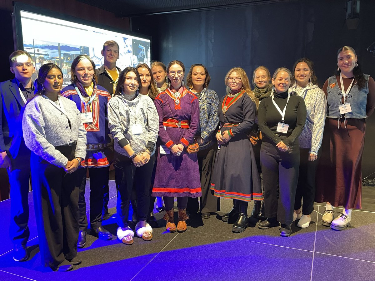 At #ArcticCircleAssembly in Reykjavík, the Arctic Youth Futures Workshop by <a href="/ArcticMayors/">Arctic Mayors Forum</a> brought youth &amp; leaders together to imagine wellbeing in 2050. Minister Chartrand &amp; Ambassador Mearns offered powerful visions for youth empowerment across the Arctic.  #ArcticYouthFutures