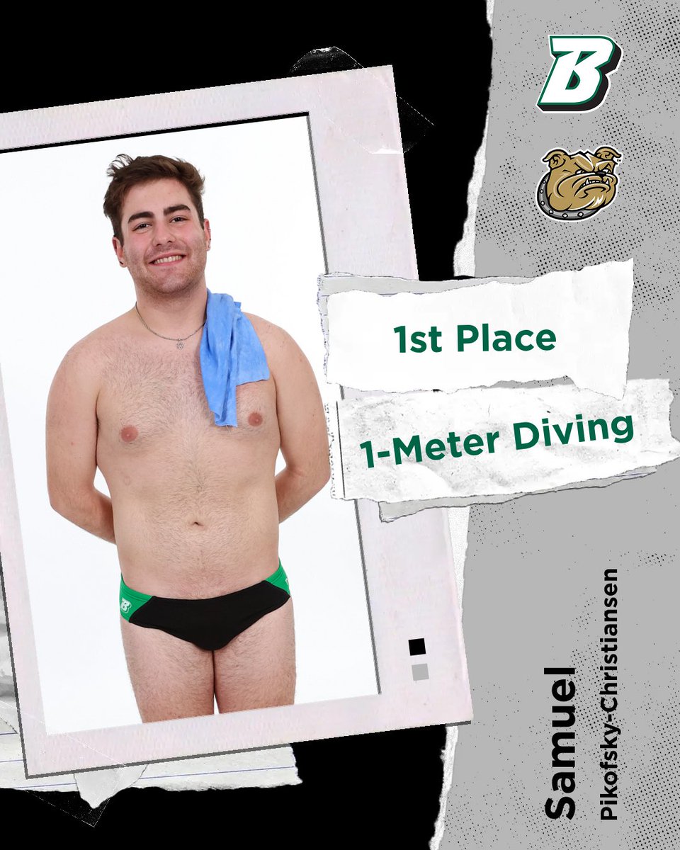Congratulations to Samuel Pikofsky-Christiansen on winning the men's 1-meter diving event against Bryant last night!

#ONEBinghamton #AESD