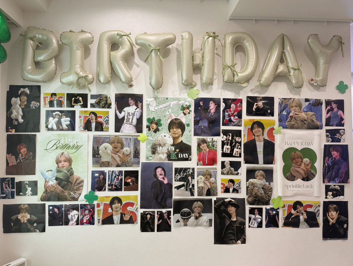 まなかちゃんのセンカフェに行ってきた🍀*゜
色んな可愛いKくんにとっても愛が伝わってきて幸せ空間だったよ~🥰
会えたのも嬉しかった♩
おめでとう୨୧⑅*
   
#HAPPY_K_DAY
#sprinkle_luck   #幸せのしるし